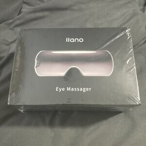 🔥LLANO Eye Massager w/Heat Portable Bluetooth Music Foldbable ll-em001 Black🔥